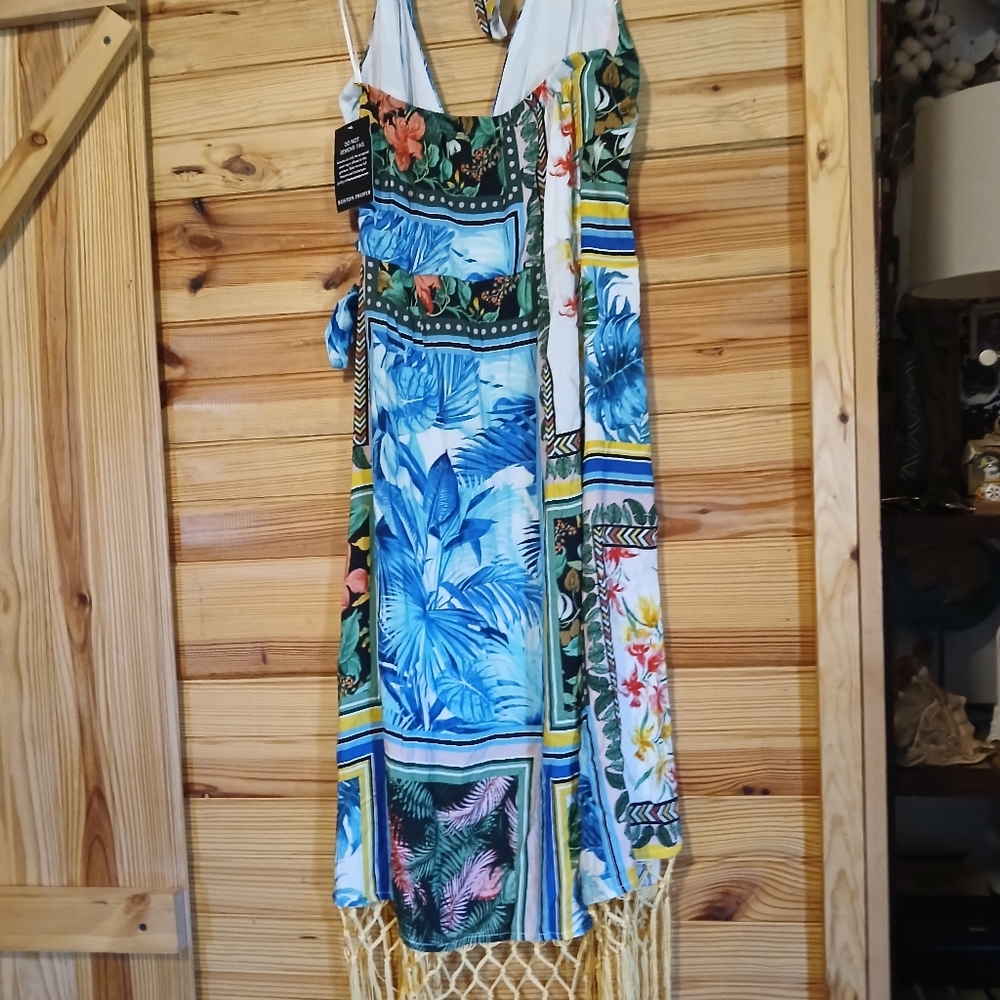 Boston Proper Halter Dress Size XS - Picture 4 of 4